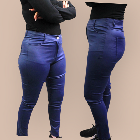 Highwaist Broek Blauw - CdlC