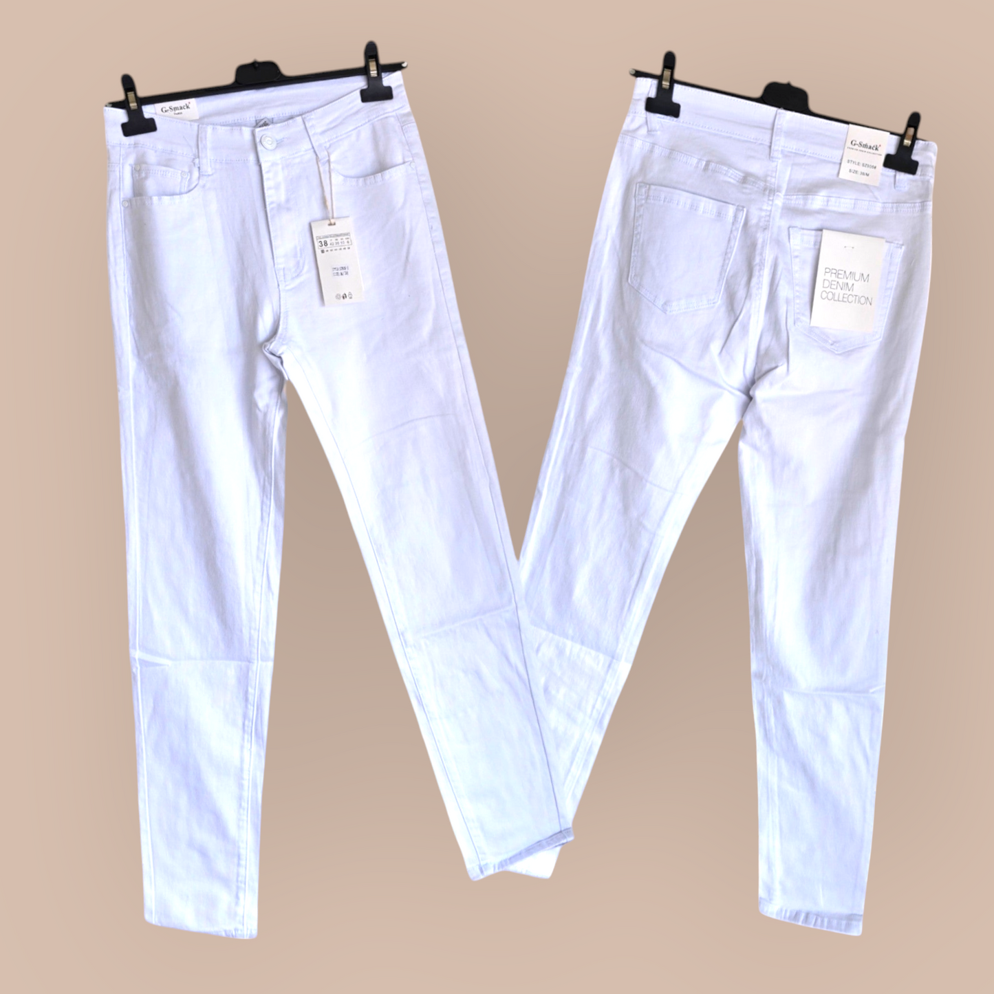 Wit Jeans (sz905-2)