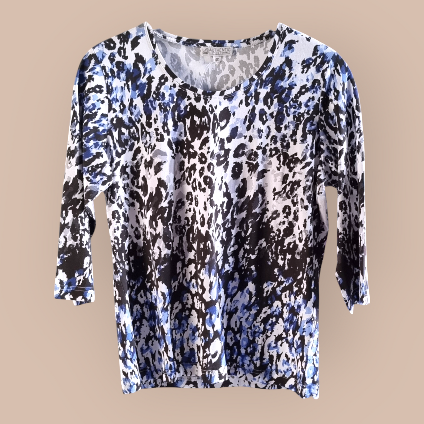 Top met panter print (kleine maat)